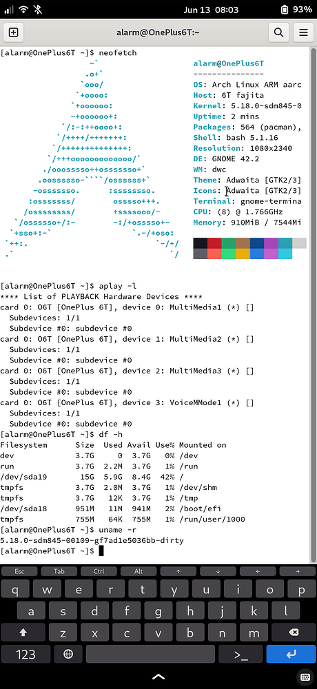 Renegade Linux 在骁龙(835 845 855等)设备通过UEFI运行Archlinux - Linux - Renegade Project